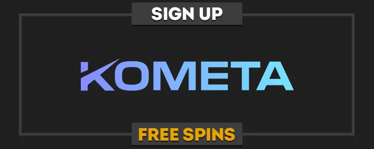 Kometa Casino Promo Code For 100 Free Spins